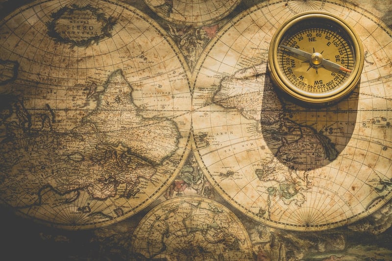 Old Map Sea Chart
